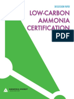 AEA Low Carbon Ammonia Certification Discussion Paper PDF