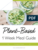 VANDANA SHETH 1 Week Plant Based Meal Guide