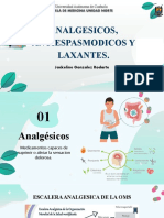 Analgesicos, Antiespasmodicos y Laxantes Gastro