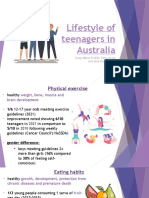 Lifestyle of Teenagers in Australia - Dunja Maria Friščić, Petra Grula and Jana Kovačić 3.IB - Kopija