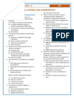 CH - 21 Neural Control and Coordination DPP XI 26