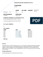 ONCT Patent Application 