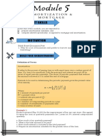 Module 5 Amortization and Mortgage