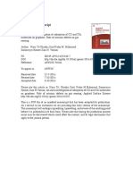 Simulation of Gas Sensing