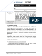 PROGRAMA Física I-Validado PDF