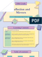 G10 U2L2 - Reflection and Mirrors Refraction and Lenses