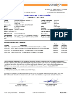 Certificado de DTX-1800