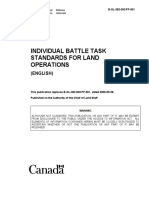 B GL 383 003 FP 001 Individual Battle Task Standards For Land Operations English 2006