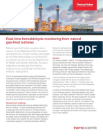 Real Time Formaldehyde Monitoring Gas Fired Turbines en An53607