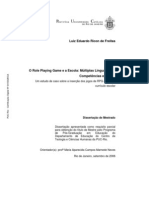 O RPG e A Escola - Múltiplas Linguagens e Competências em Jogo. (Luiz Eduardo Ricon de Freitas)