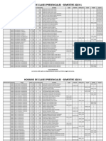 Horario Clases 20231