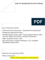 2 - Information System For Managerial Decision Making