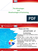 Week 2 Advantages and Disadvantages in Swimming 1