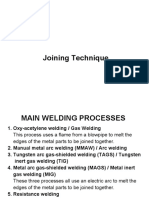 Manufacturing Processes (Welding (BENG) Handout