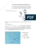 4 Regiones de Polarización y Datos Del BJT