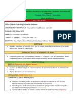 Ciencias Naturales Plan de Clases