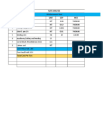 Rate Analysis For Rebar