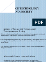 Science Technology and Society