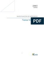 Tarea Virtual 2: Investigación de Mercados