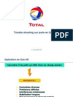 5 Trouble Shooting Sur Puits en Gas Lift