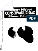 Robert Nisbet Conservadurismo