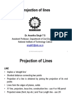 Lecture 6 - Projection of Lines Inclined To HP and VP and Traces - Students PDF