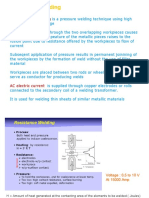 Electric Welding Processes