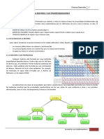 La Materia Y Sus Transformaciones