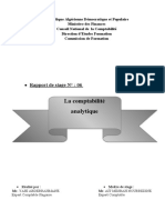 RAPPORT #06 La Comptbilité Analytique