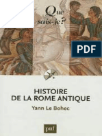 Que Sais-Je - Histoire de La Rome Antique - Le Bohec Yann