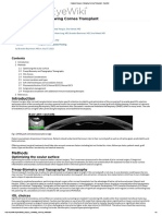 Cataract Surgery Following Cornea Transplant - American Academy of Ophthalmology