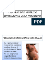 Discapacidad Motriz