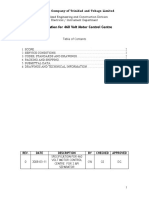 Specification For 460 Volt MCC