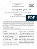 Can Physical Training Hsne An Effect On Well Being in Adults With Mild Intellectual Disability PDF