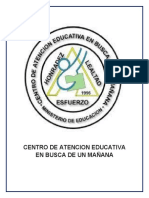 Centro de Atencion Educativa en Busca de Un Mañana