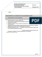 Servicio Nacional de Aprendizaje Sena Sistema Integrado de Gestión Procedimiento Ejecución de La Formación Profesional Integral