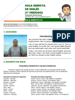 Sequência Didática Aula 01 - 3º Anos PDF