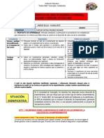 Evaluación Diagnóstica Del Área de Desarrollo Personal, Ciudadanía Y Cívica Del Vii Ciclo 2023