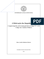 A Relevação Dos Impedimentos No CCP