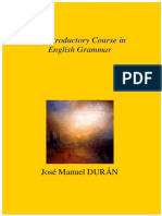 Durán 2017 An Introductory Course in English Grammar PDF