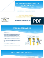 Urgencias Quirurgicas en Neonatologia
