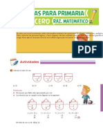 Ejercicios de Distribuciones Gráficas para Tercero de Primaria