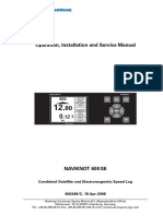 Naviknot 600SE-Operation Installation Service Manual