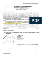 Etude de Cas 01 - Démarche Qualité - 2021