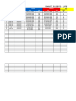 Shaft Sleeve Lifetime Monitoring