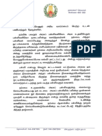 Chief Secretary Letter To Govt Employees