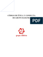 Codigo de Etica y Conducta de Grupo Elektra 2019 PDF