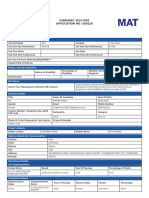 Application Form MAT