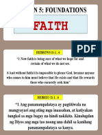 Sol 1 - Lesson 7 Faith