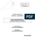 La Fraude Fiscale Au Maroc